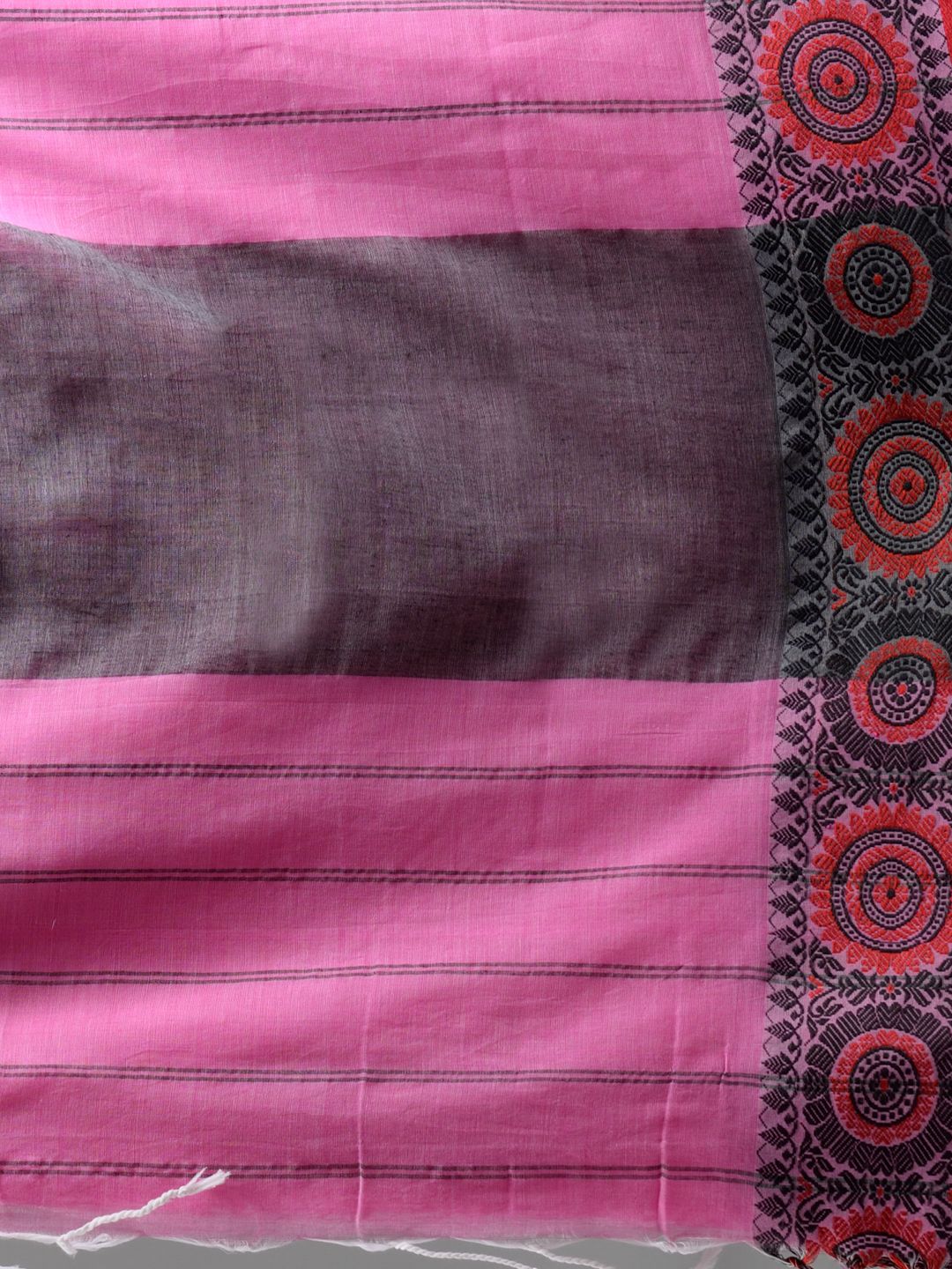 SAJASAJO BENGAL HANDLOOM PURE COTTON BEGUMPURI SAREE