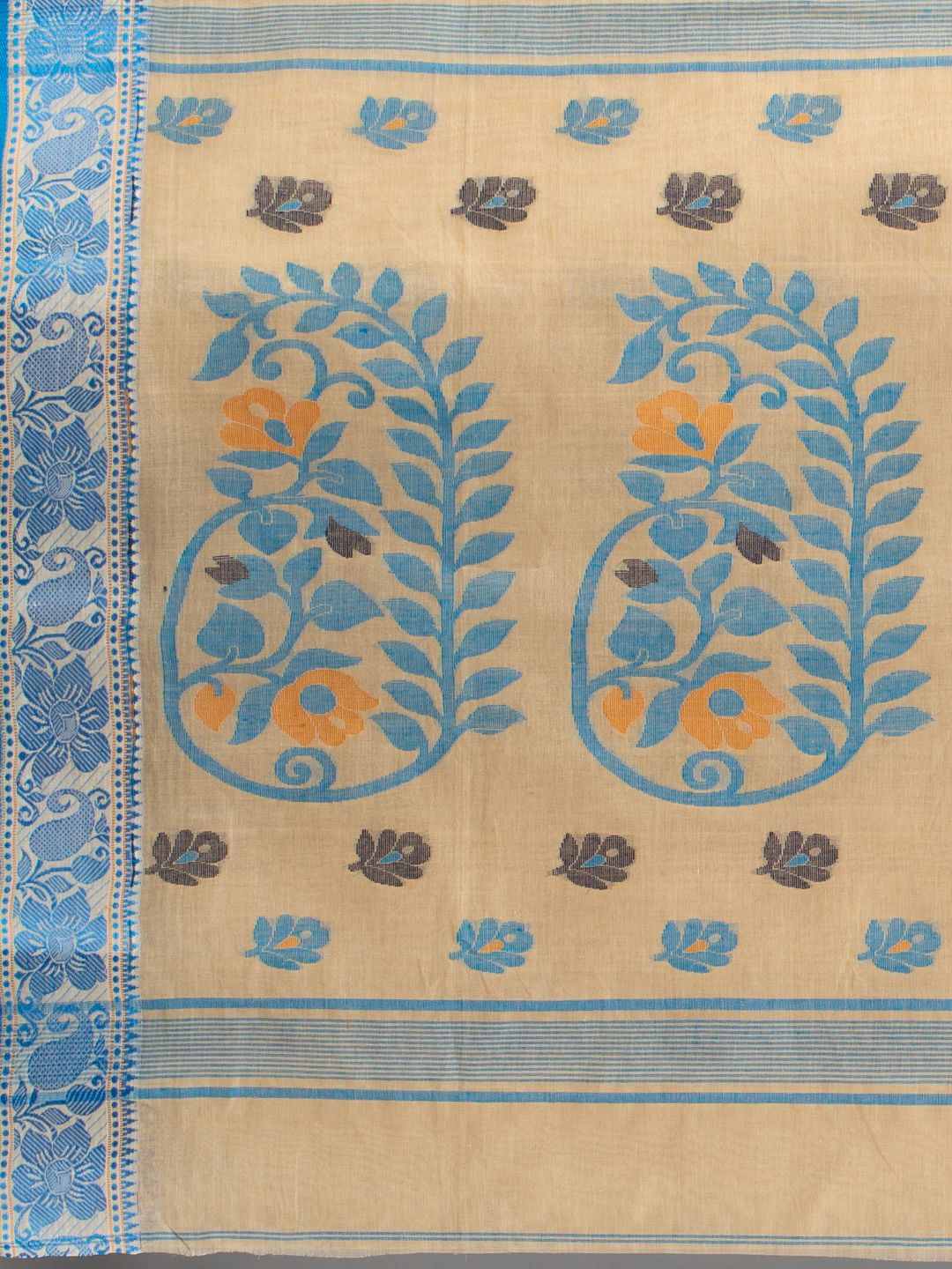 PURE COTTON BENGAL HANDWOVEN SAREE