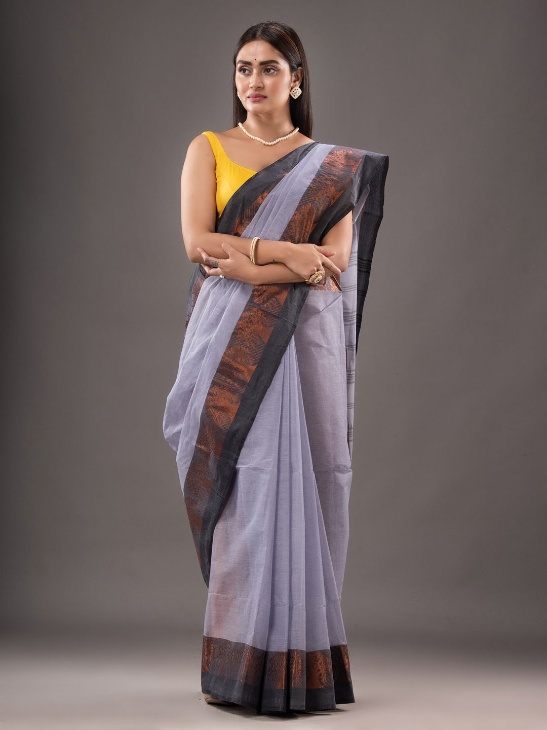 Pure Cotton Hand Woven Tant Saree