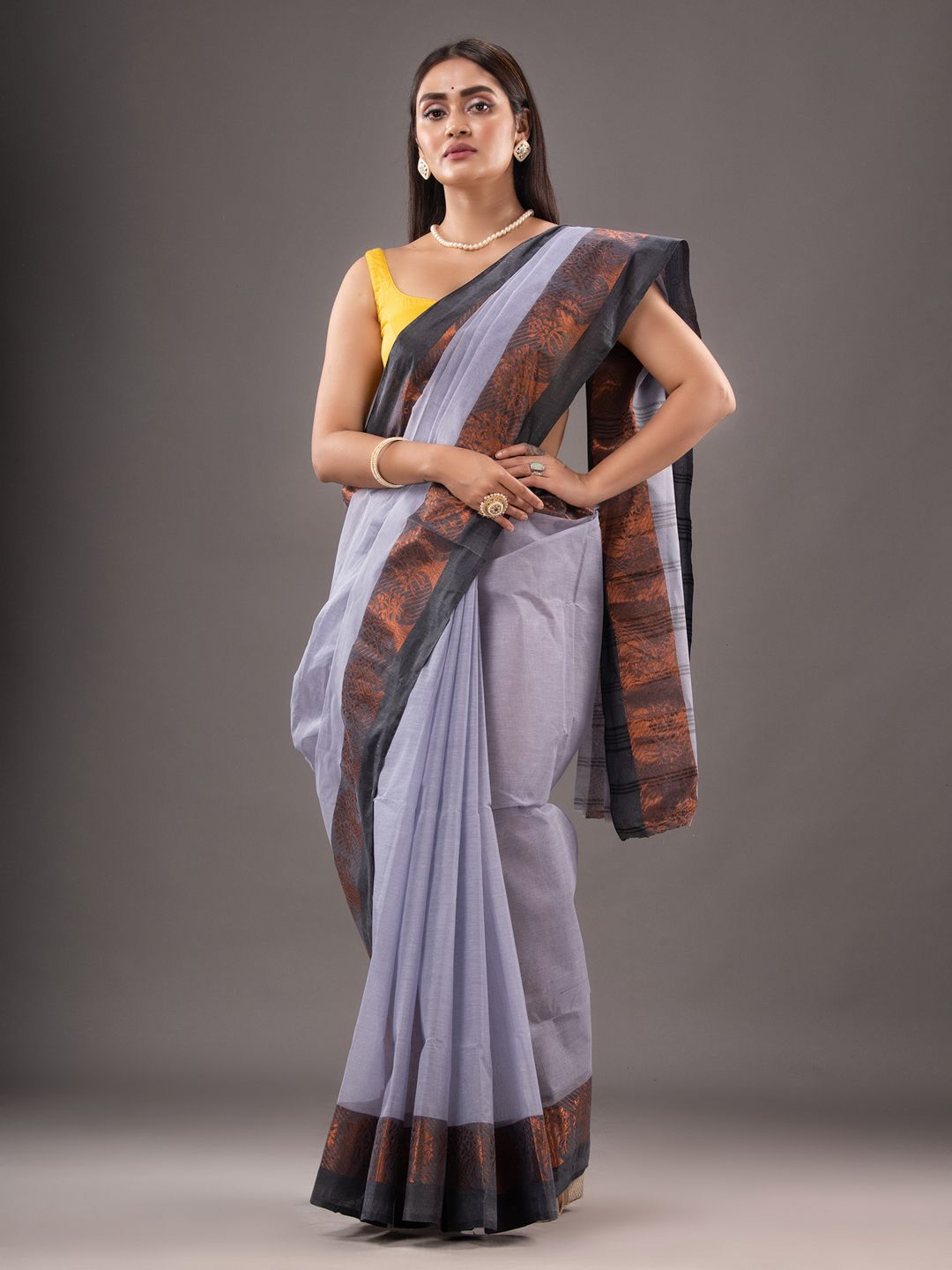 Pure Cotton Hand Woven Tant Saree