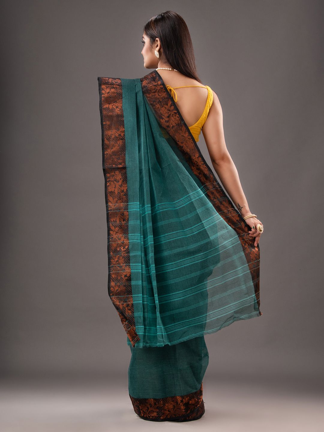 Pure Cotton Hand Woven Tant Saree