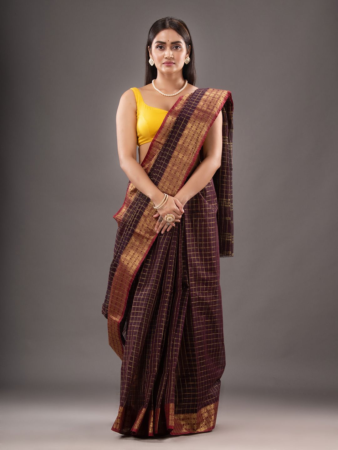 Pure Cotton Hand Woven Tant Saree