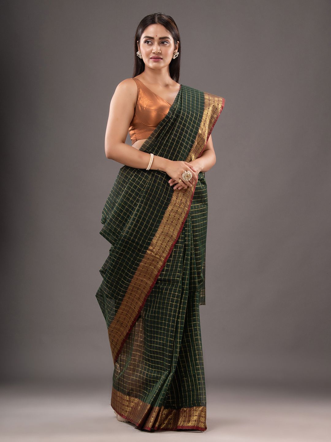 Pure Cotton Hand Woven Tant Saree