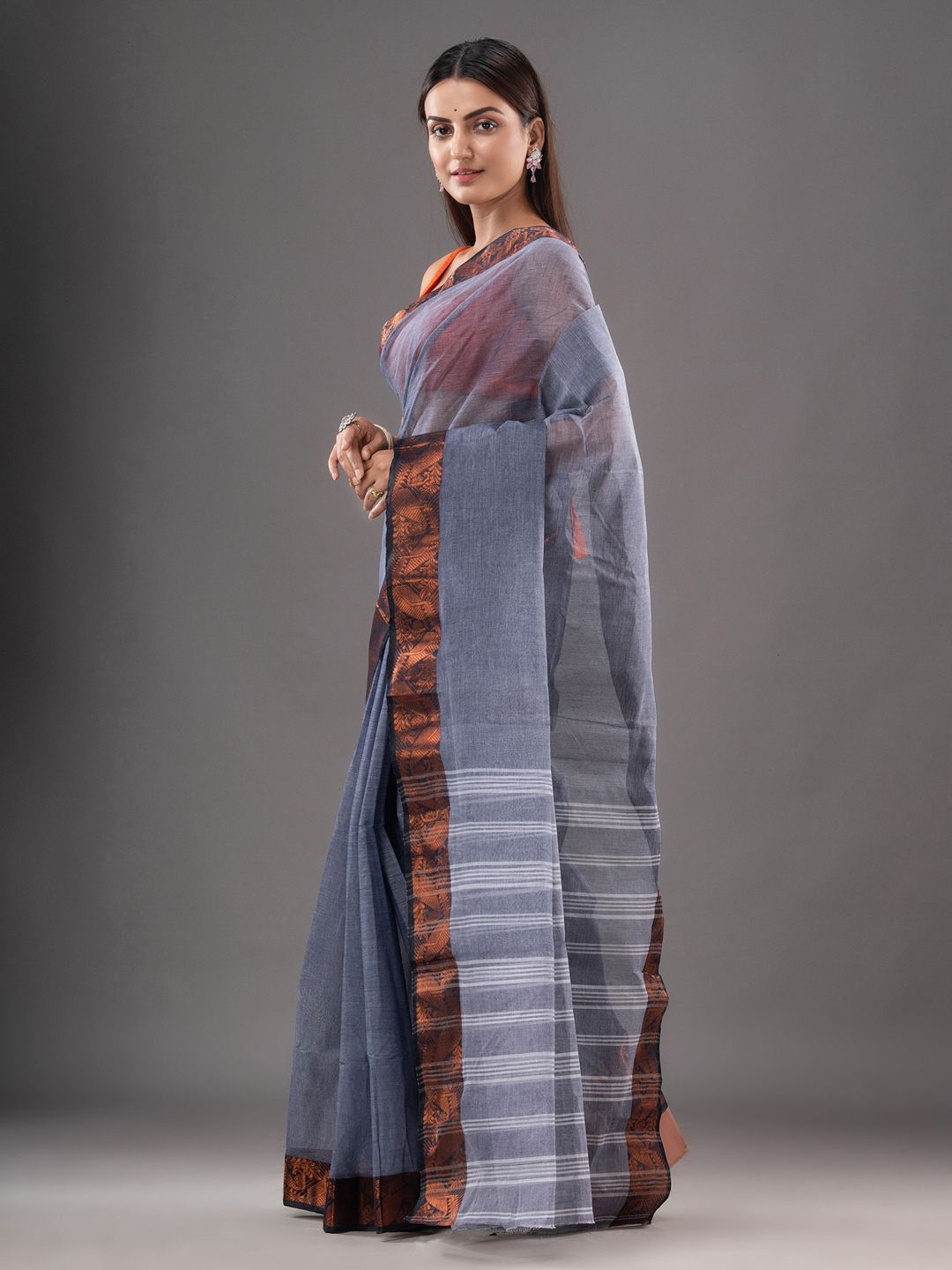 Pure Cotton Hand Woven Tant Saree