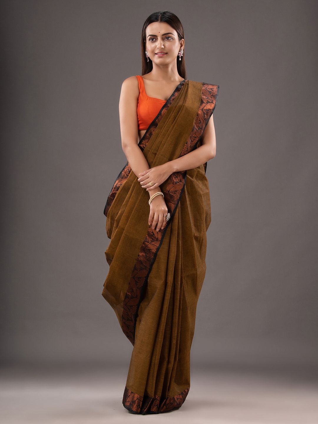 Pure Cotton Hand Woven Tant Saree