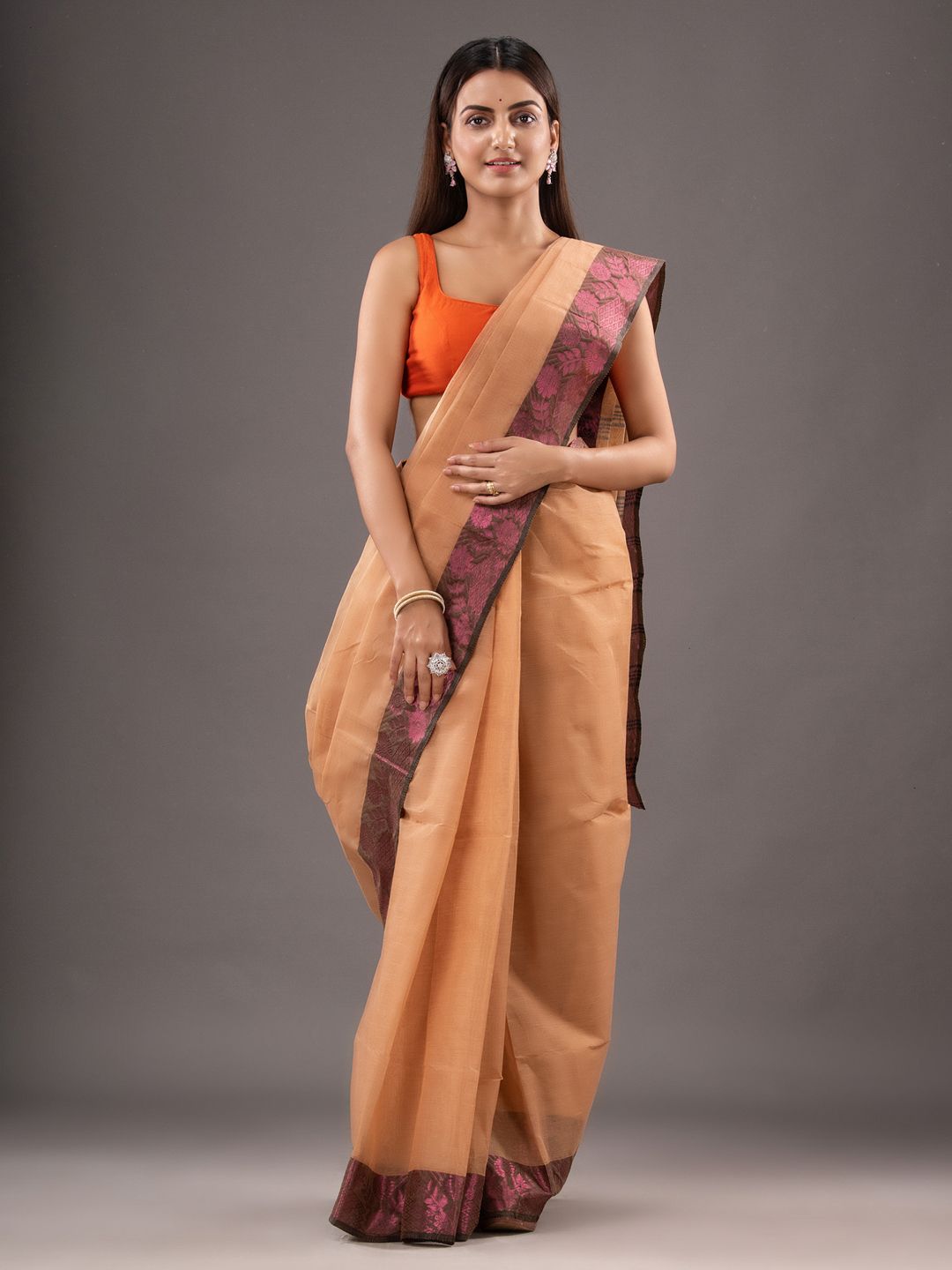 Pure Cotton Hand Woven Tant Saree