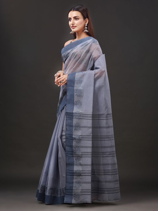 Pure Cotton Hand Woven Tant Saree