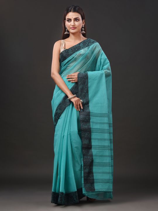 Pure Cotton Hand Woven Tant Saree