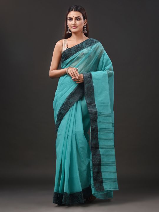 Pure Cotton Hand Woven Tant Saree