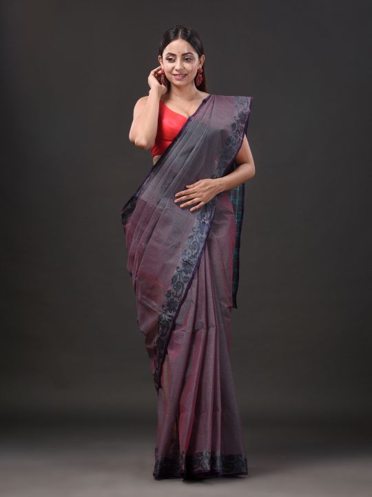 Pure Cotton Hand Woven Tant Saree