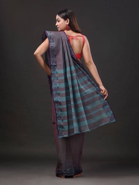 Pure Cotton Hand Woven Tant Saree