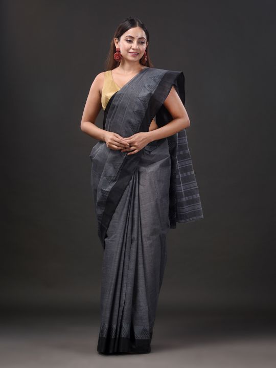 Pure Cotton Hand Woven Tant Saree