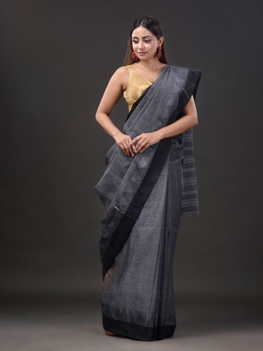 Pure Cotton Hand Woven Tant Saree