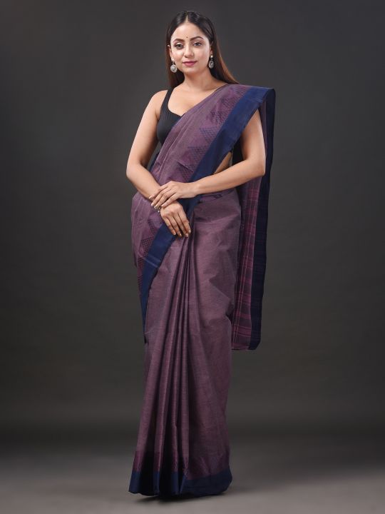 Pure Cotton Hand Woven Tant Saree