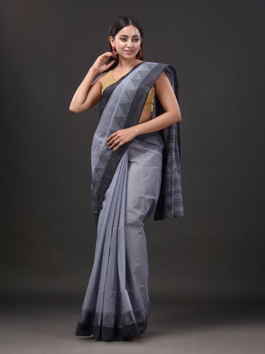 Pure Cotton Hand Woven Tant Saree