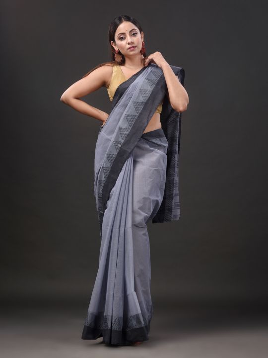 Pure Cotton Hand Woven Tant Saree