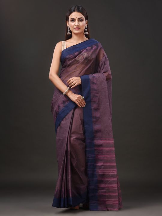 Pure Cotton Hand Woven Tant Saree