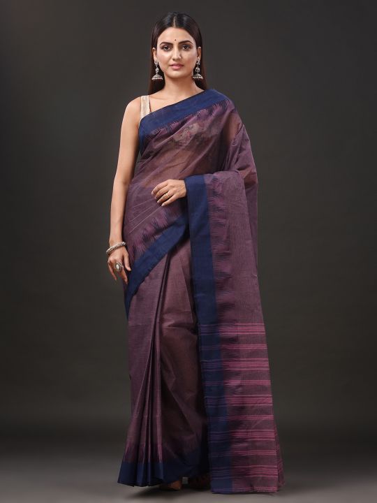 Pure Cotton Hand Woven Tant Saree