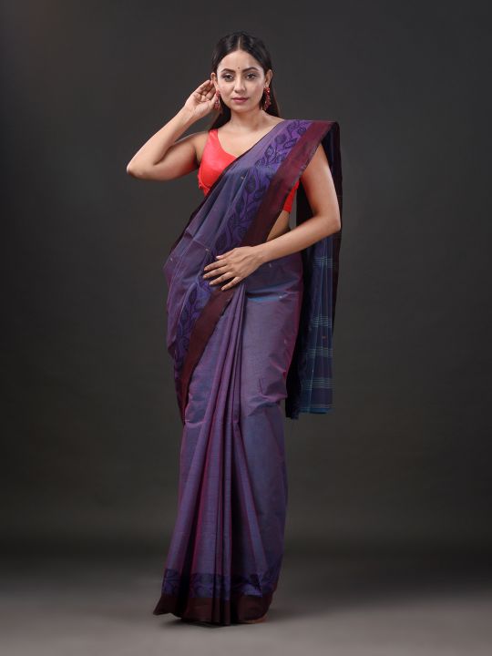 Pure Cotton Hand Woven Tant Saree