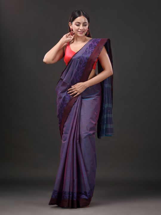 Pure Cotton Hand Woven Tant Saree