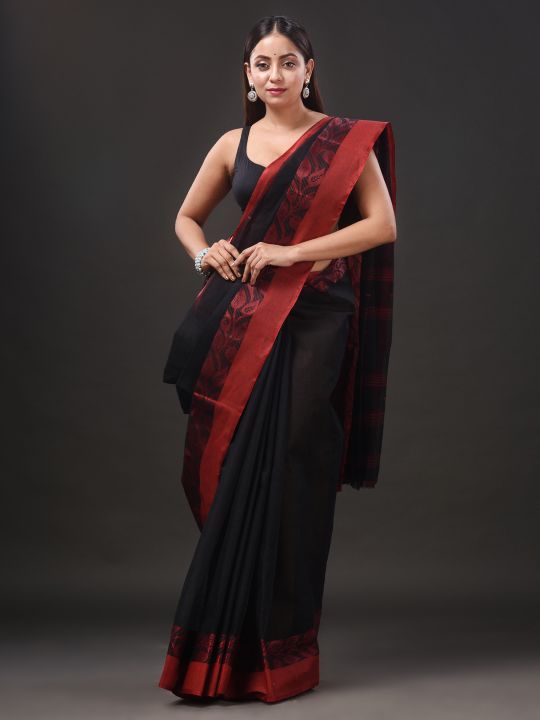 Pure Cotton Hand Woven Tant Saree