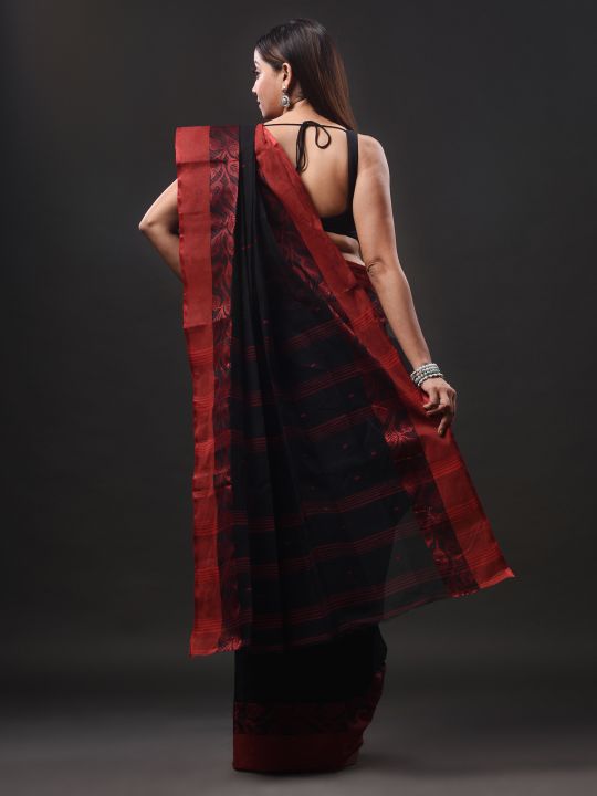 Pure Cotton Hand Woven Tant Saree