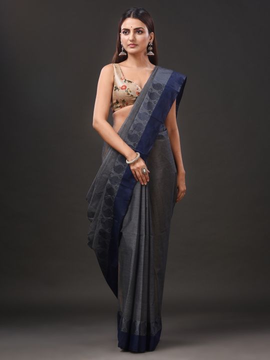 Pure Cotton Hand Woven Tant Saree