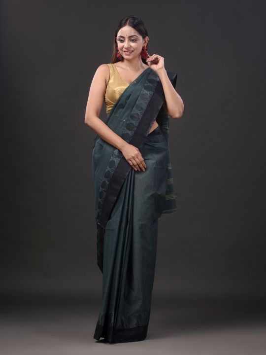 Pure Cotton Hand Woven Tant Saree