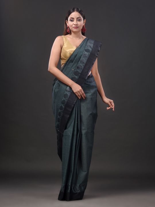 Pure Cotton Hand Woven Tant Saree