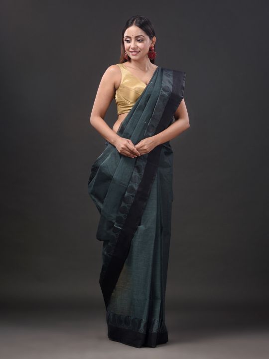 Pure Cotton Hand Woven Tant Saree