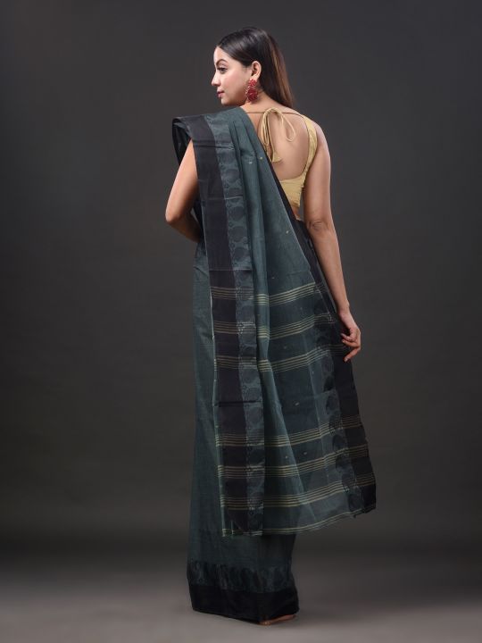 Pure Cotton Hand Woven Tant Saree