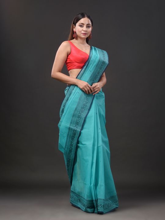 Pure Cotton Hand Woven Tant Saree