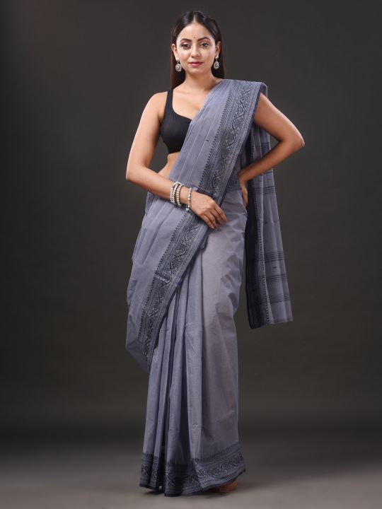 Pure Cotton Hand Woven Tant Saree