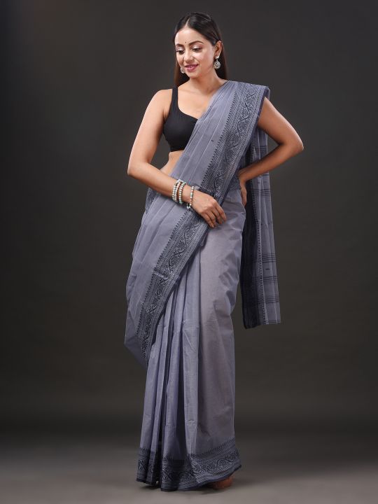 Pure Cotton Hand Woven Tant Saree