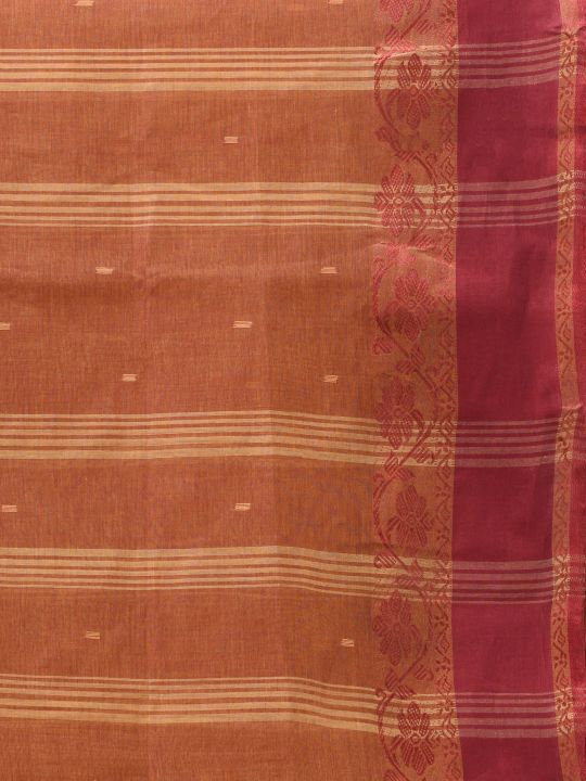 Pure Cotton Hand Woven Tant Saree