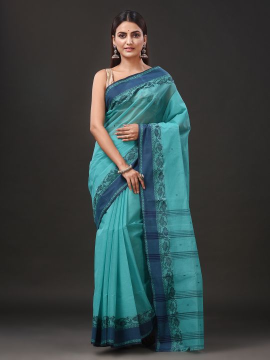 Pure Cotton Hand Woven Tant Saree