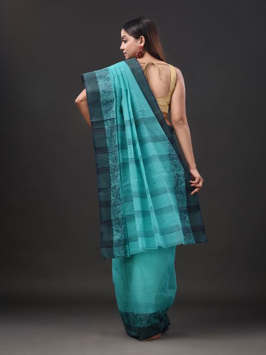 Pure Cotton Hand Woven Tant Saree