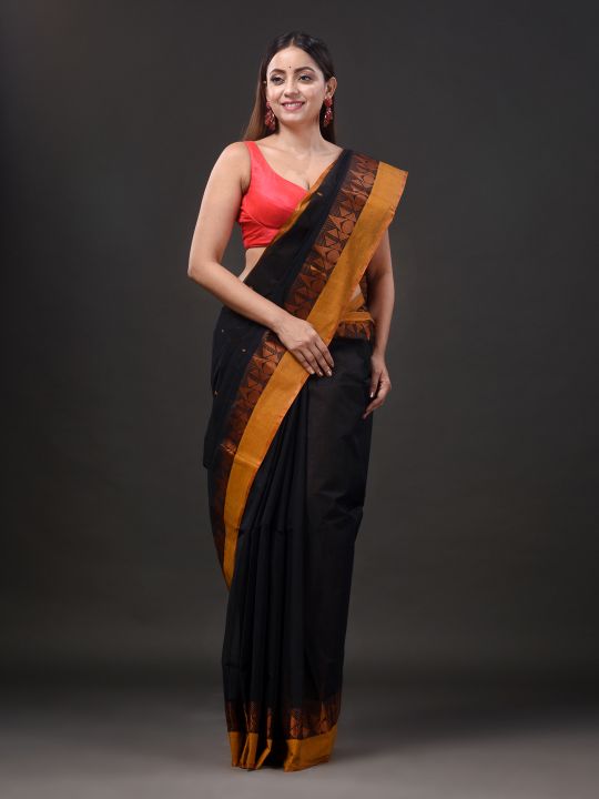 Pure Cotton Hand Woven Tant Saree