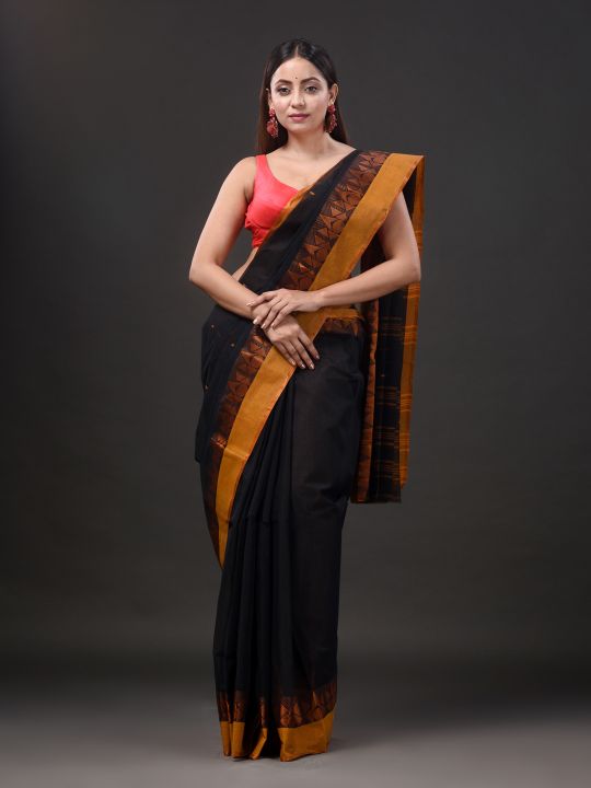 Pure Cotton Hand Woven Tant Saree