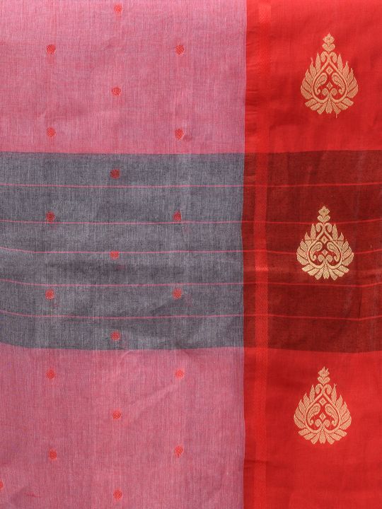 Pure Cotton Hand Woven Tant Saree