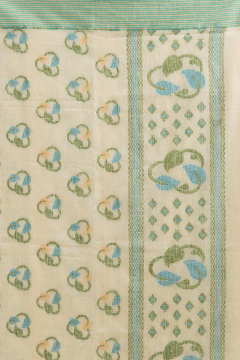 Pure Cotton Dhakai Buti Handloom Saree